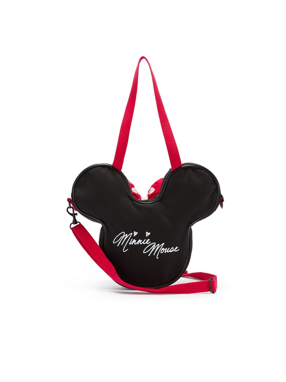 Disney Minnie Mouse Mini Face Canvas Tote Bag - Picture 2 of 9